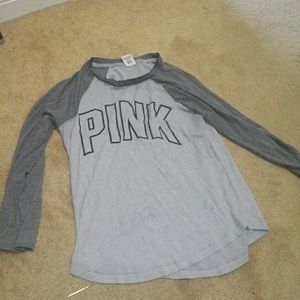 Medium PINK baseball shirt